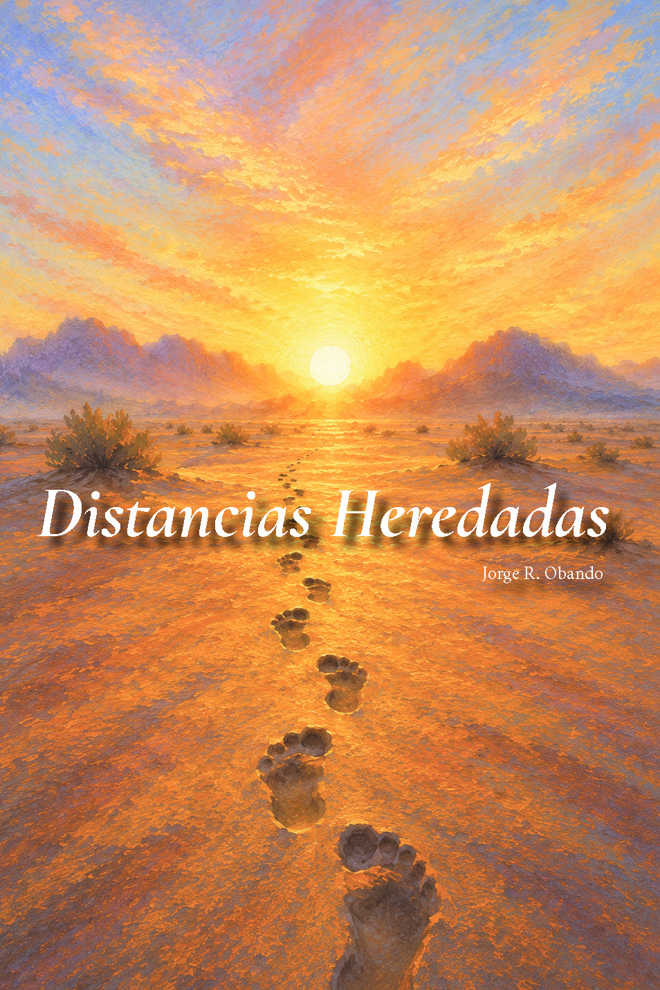 Cover of Distancias Heredadas by Jorge R. Obando